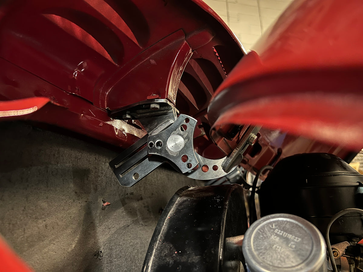 T1 Beetle Adjustable Quick Release Decklid Standoff Brackets EvaResto