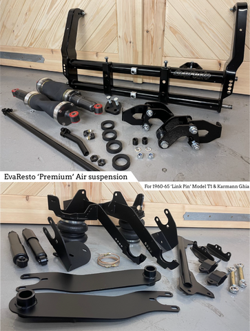 T1 Beetle/Ghia Pre ‘59 Premium Complete Air Ride System - Bolt on