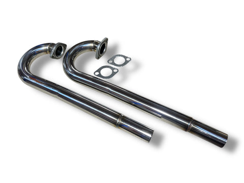 T1 Beetle/Ghia Exhaust J tubes - Stainless Steel