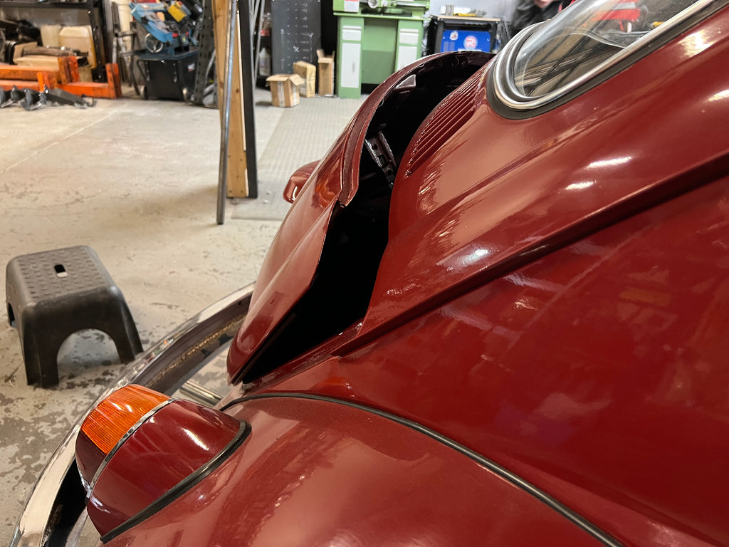 T1 Beetle Adjustable Quick Release Decklid Standoff Brackets EvaResto