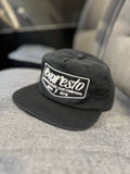 EvaResto 5-Panel Cap - Black