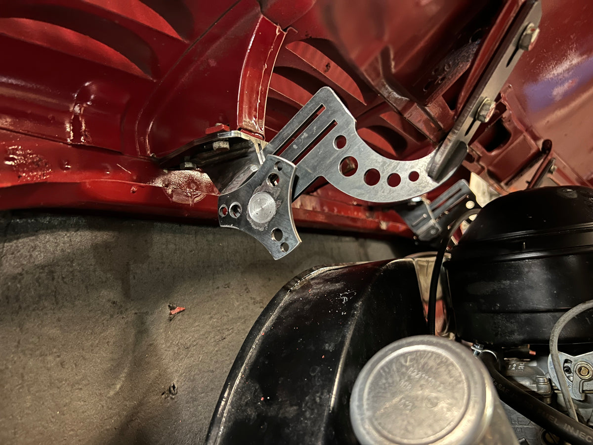 T1 Beetle Adjustable Quick Release Decklid Standoff Brackets EvaResto