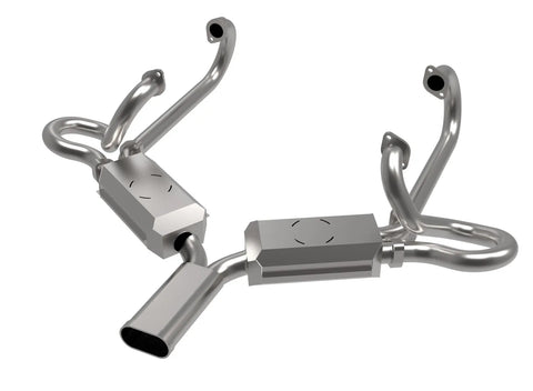 T1 Beetle/Ghia Vintage Speed ‘Sebring’ Style Stainless Steel Exhaust System 38mm