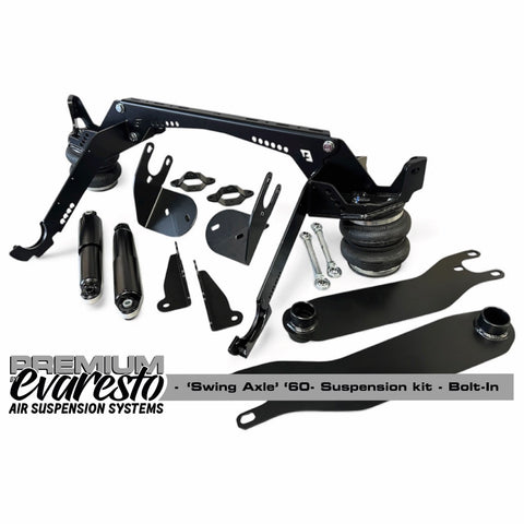 T1 Beetle/Ghia '60- Swing Axle - Premium Rear Air Ride System - Bolt on