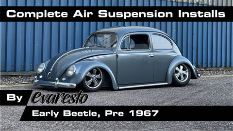 Complete EvaResto Premium Air Suspension + Install Service - Early Beetle (pre '66)