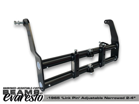 Eva T1 Beetle/Ghia Narrowed -‘66 Link Pin Adjustable Front Beam / Axle