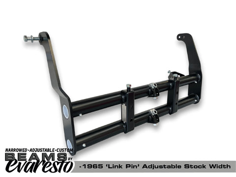 Eva T1 Beetle/Ghia Stock Width -‘66 Link Pin Adjustable Front Beam / Axle