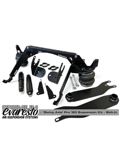 T1 Beetle/Ghia Pre '60 Swing Axle - Premium Early Rear Air Ride System - Bolt on