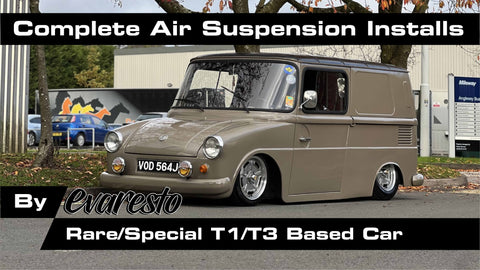 Complete EvaResto Premium Air Suspension + Install Service - Rare/Special Type 1 or Type 3 based car