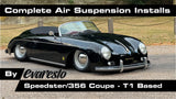 Complete EvaResto Premium Air Suspension + Install Service - 356 Coupe or Speedster Replica