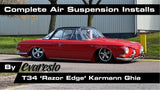 Complete EvaResto Premium Air Suspension + Install Service - Type 34 Razor Edge T3 Karmann Ghia