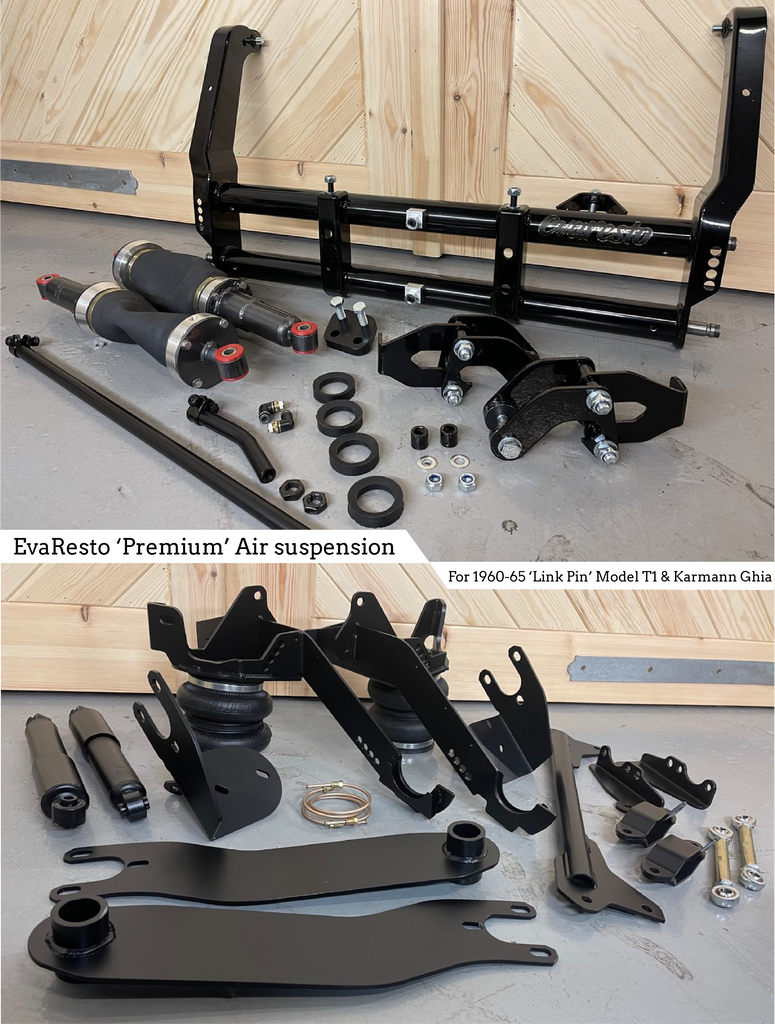 T1 Beetle Ghia 59 65 Premium Complete Air Ride System Bolt on