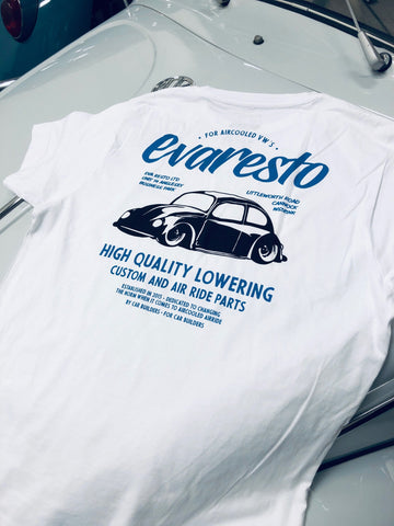 EvaResto Official '66' T-Shirt - Clean White