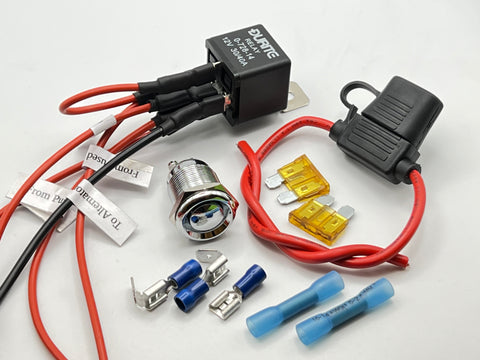 12v Electric Fuel Pump Wiring Relay Install Kit